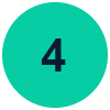 Step 4 badge or indicator for a multi-step process (teal circle with the number 4)